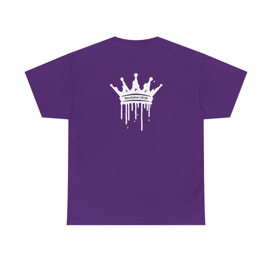 Jesus is king Purple Tee