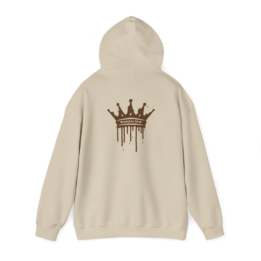 Jesus Is King Hoodie Beige