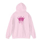 Jesus Is King Hoodie Pink