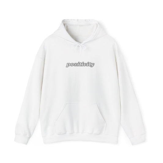 Grey Scale Positivity Hoodie