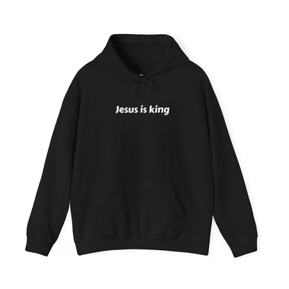 Jesus Is King Black Hoodie